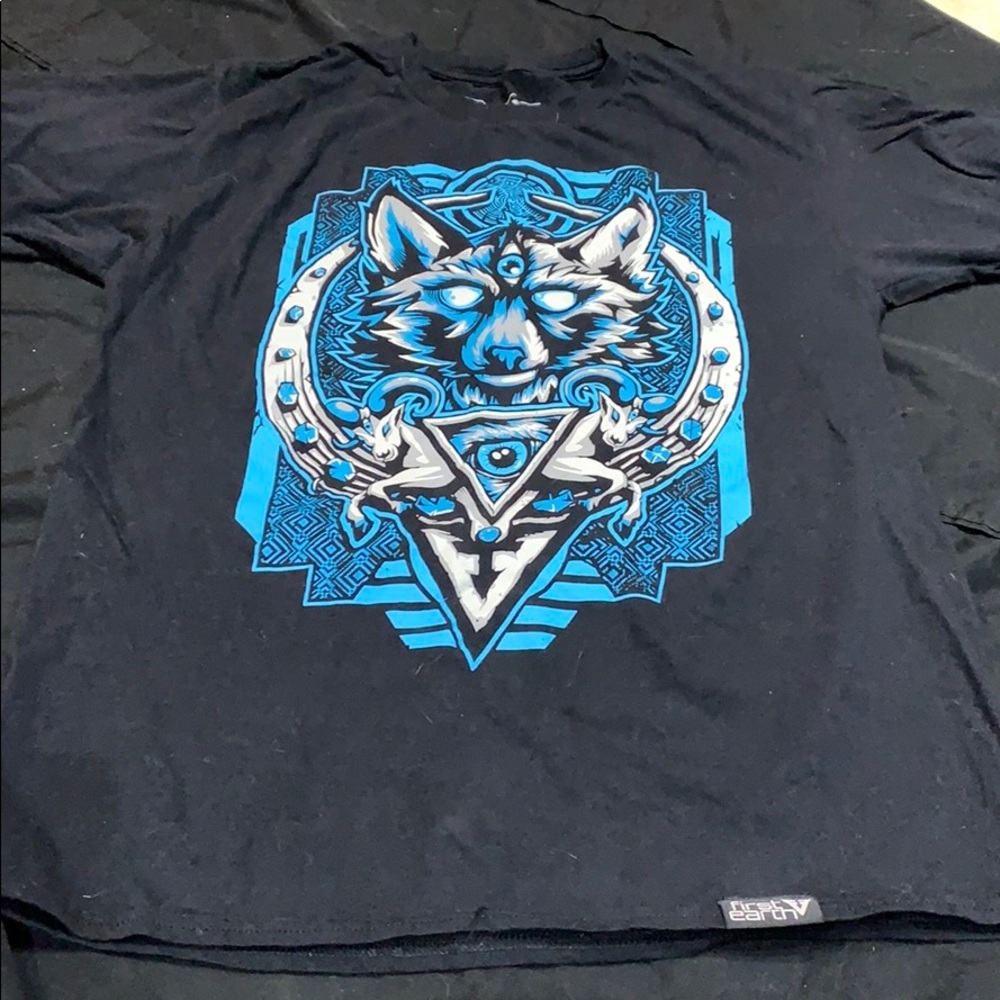 First earth graphic t-shirt 😈